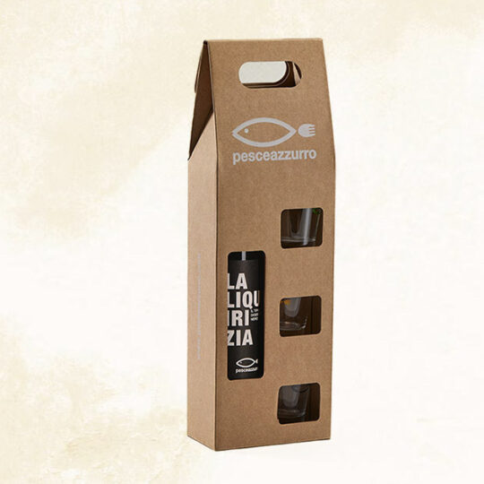 Cofanetto regalo: 1 Nera Liquirizia con 3 bicchierini